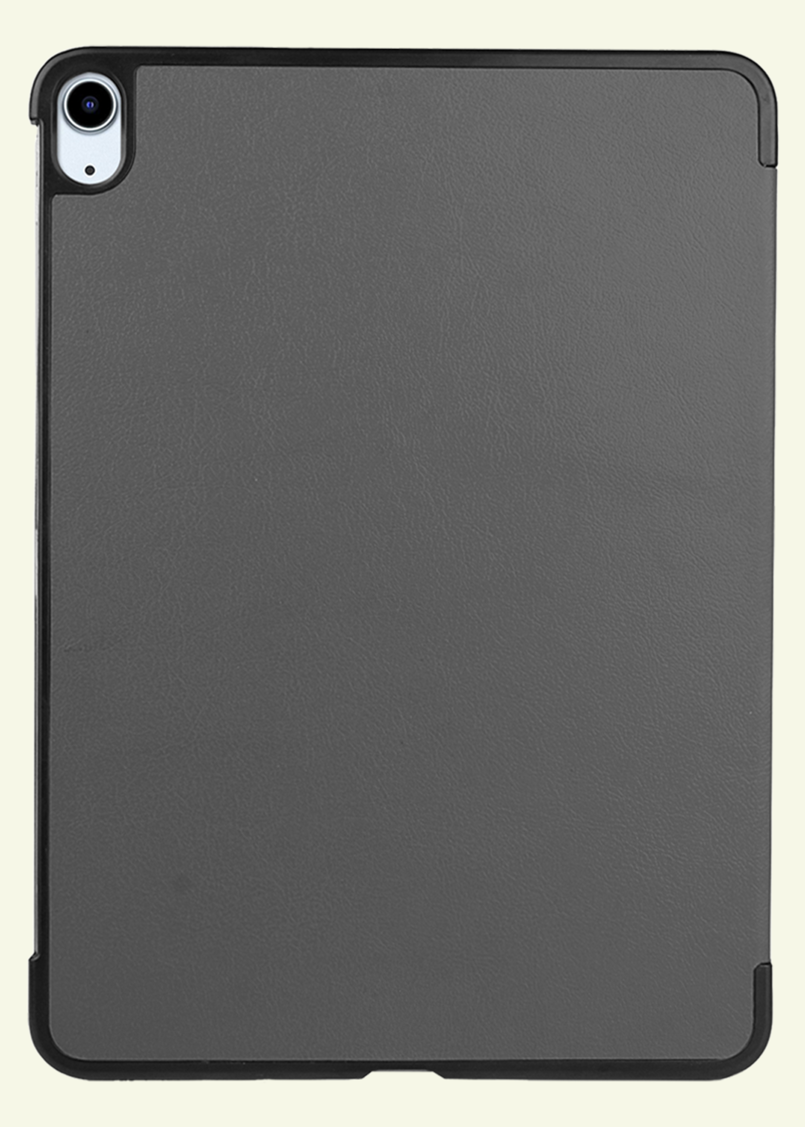 LUQ Hoes Geschikt voor iPad Air 6 (11 inch) Hoes Luxe Hoesje Book Case - Hoesje Geschikt voor iPad Air 2024 (11 inch) Hoes Cover - Grijs