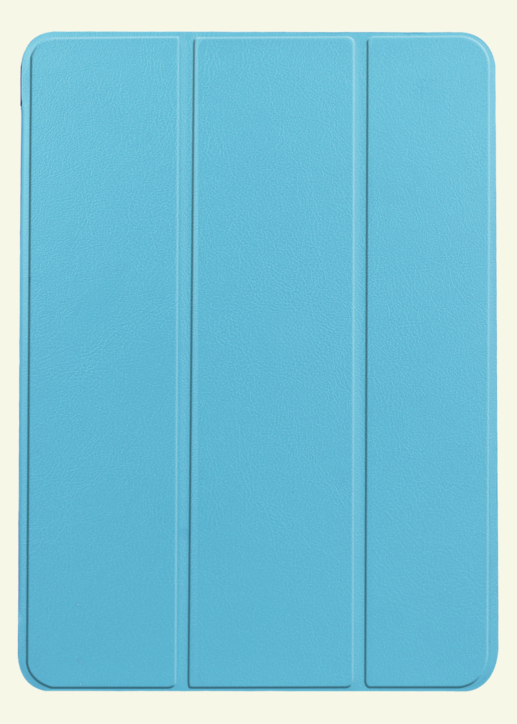 LUQ Hoes Geschikt voor iPad Air 6 (11 inch) Hoes Luxe Hoesje Book Case - Hoesje Geschikt voor iPad Air 2024 (11 inch) Hoes Cover - Lichtblauw