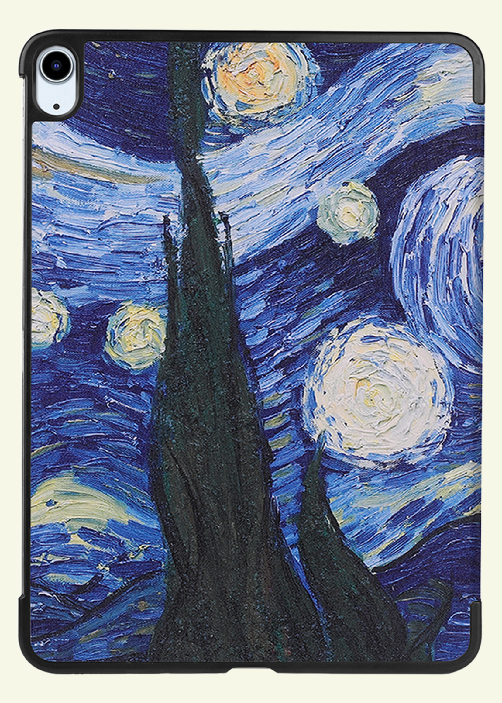 LUQ Hoes Geschikt voor iPad Air 6 (11 inch) Hoes Luxe Hoesje Book Case - Hoesje Geschikt voor iPad Air 2024 (11 inch) Hoes Cover - Sterrenhemel