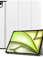 LUQ LUQ iPad Air 6 (11 inch) Hoesje - Wit