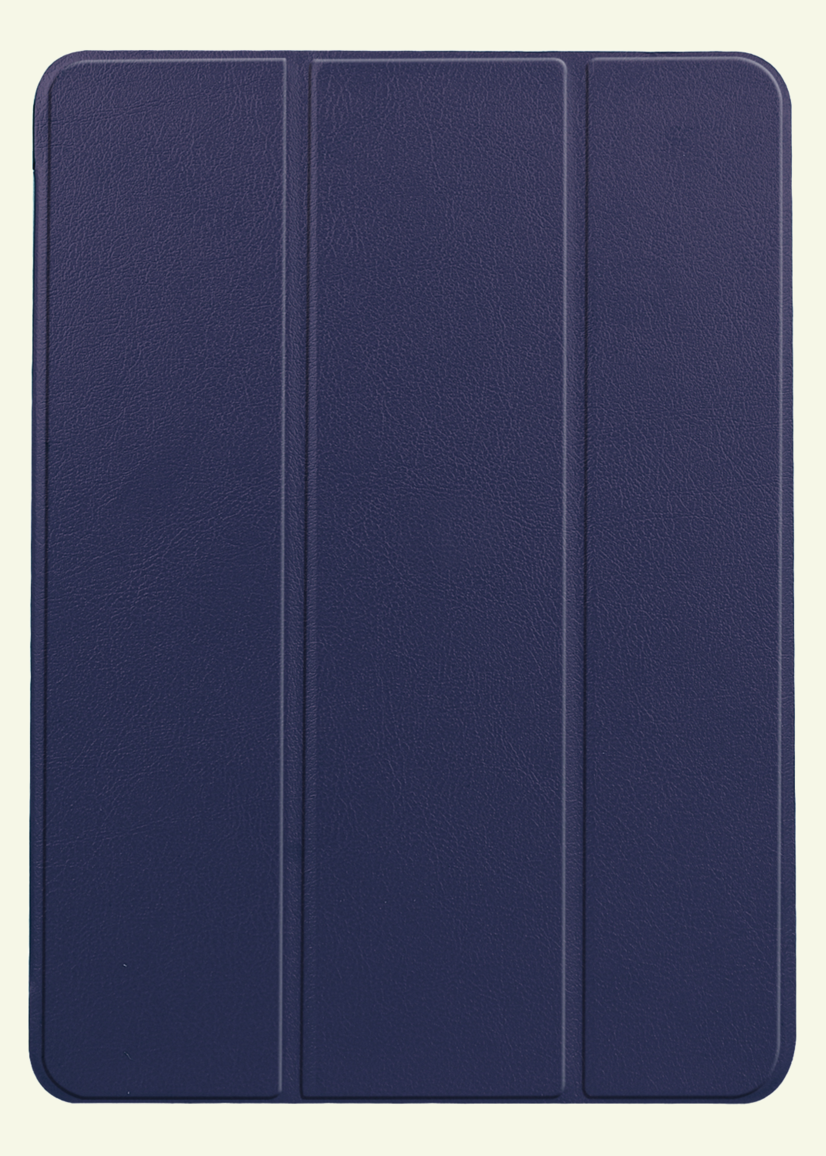 LUQ Hoes Geschikt voor iPad Air 6 (13 inch) Hoes Luxe Hoesje Book Case - Hoesje Geschikt voor iPad Air 2024 (13 inch) Hoes Cover - Donkerblauw