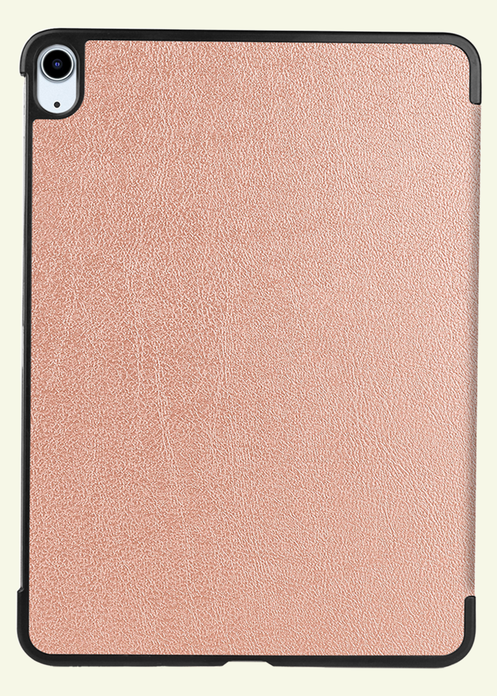 LUQ Hoes Geschikt voor iPad Air 6 (13 inch) Hoes Luxe Hoesje Book Case - Hoesje Geschikt voor iPad Air 2024 (13 inch) Hoes Cover - Rosé goud