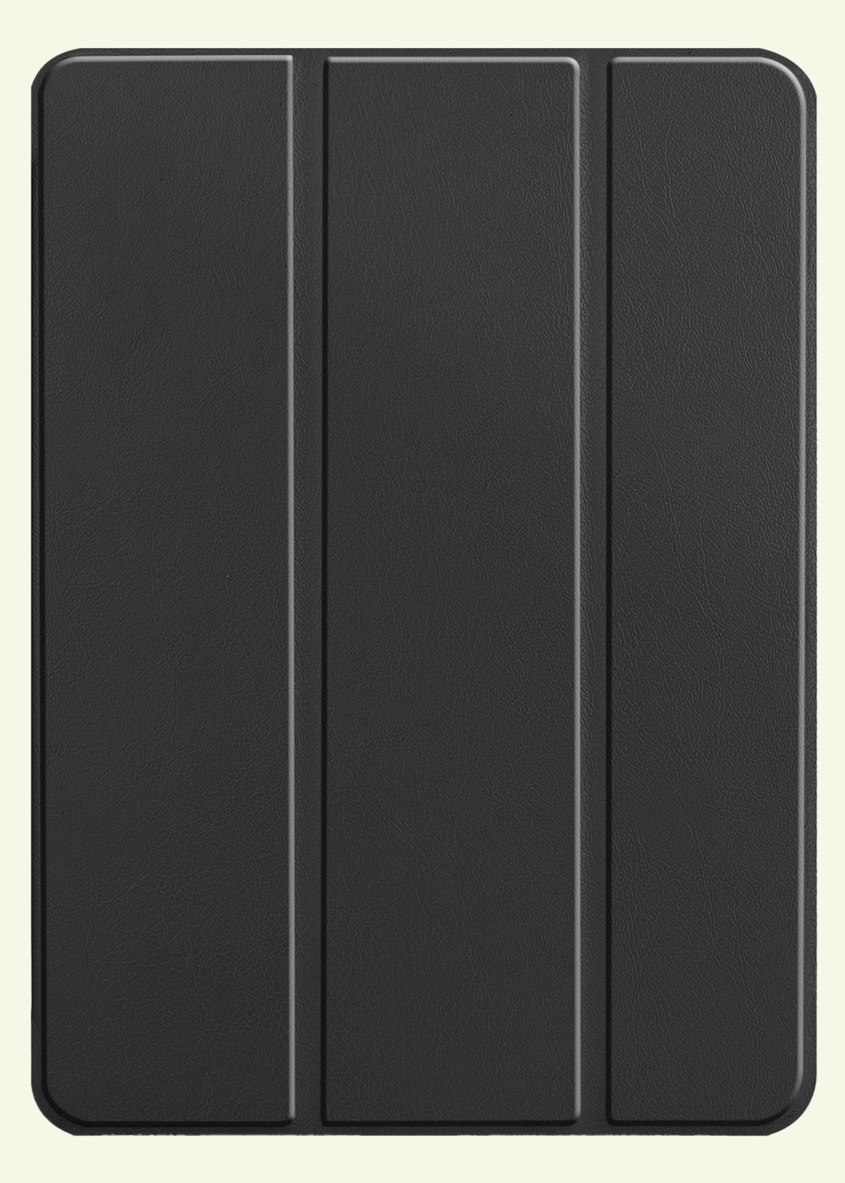 LUQ Hoes Geschikt voor iPad Pro 2024 (11 inch) Hoes Luxe Hoesje Book Case - Hoesje Geschikt voor iPad Pro 2024 11 inch (7e generatie) Hoes Cover - Zwart