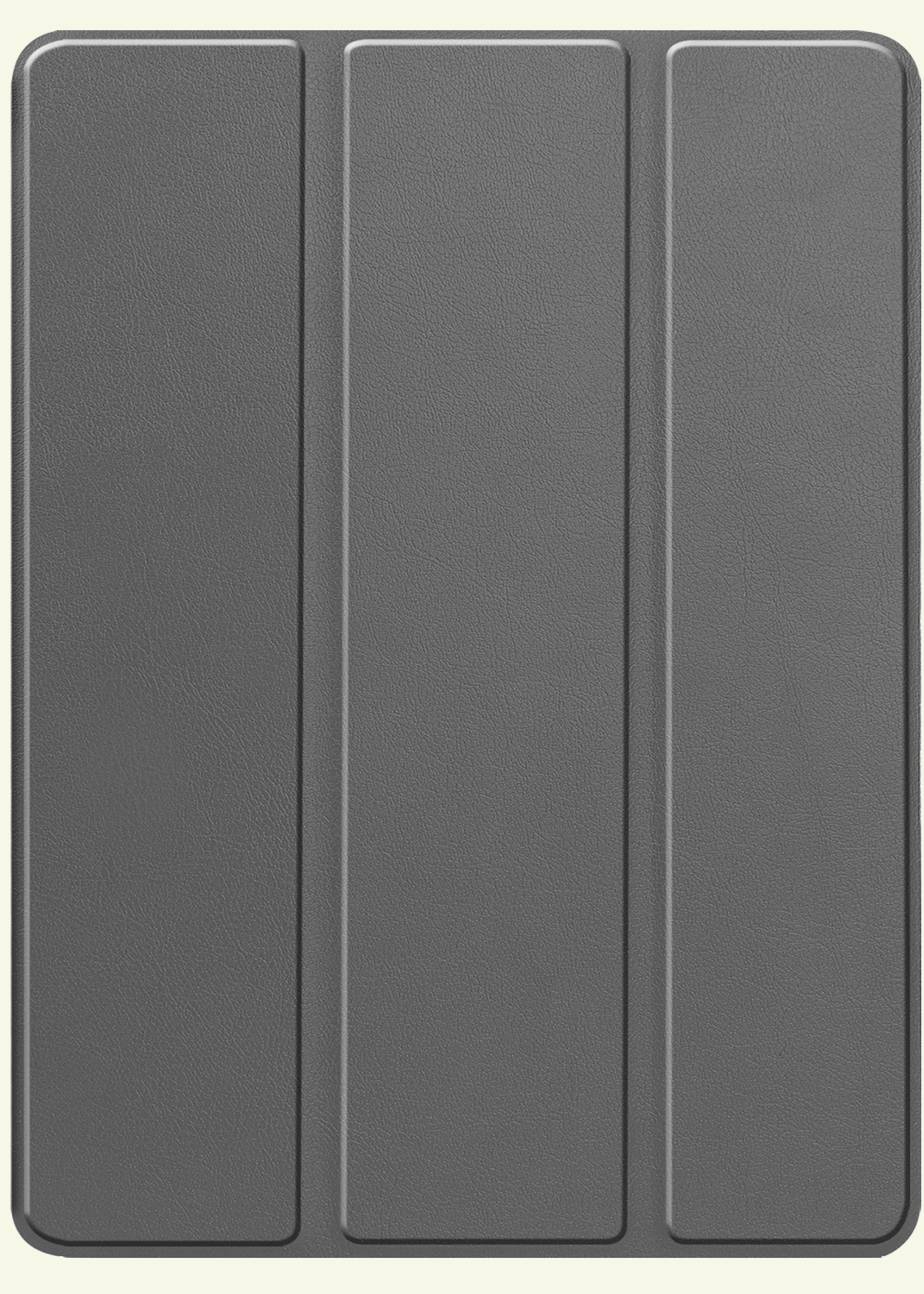 LUQ Hoes Geschikt voor iPad Pro 2024 (13 inch) Hoes Luxe Hoesje Case Met Uitsparing Geschikt voor Apple Pencil - Hoesje Geschikt voor iPad Pro 2024 13 inch (7e generatie) Hoes Cover - Grijs