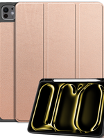 LUQ LUQ iPad Pro 2024 (13 inch) Hoesje Met Uitsparing Apple Pencil - Rose Goud