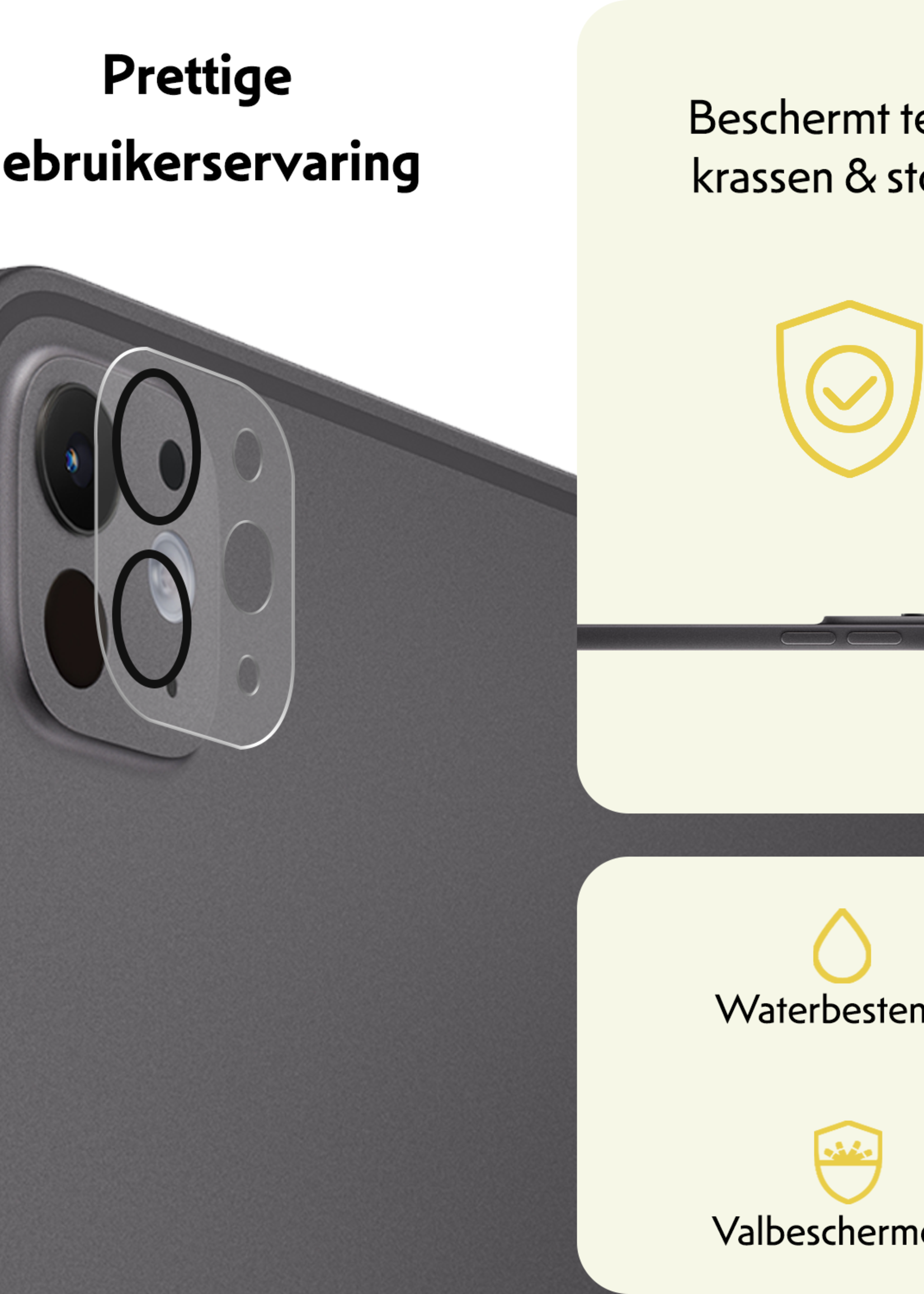 LUQ BTH iPad Pro 11 inch 2024 Camera Screenprotector