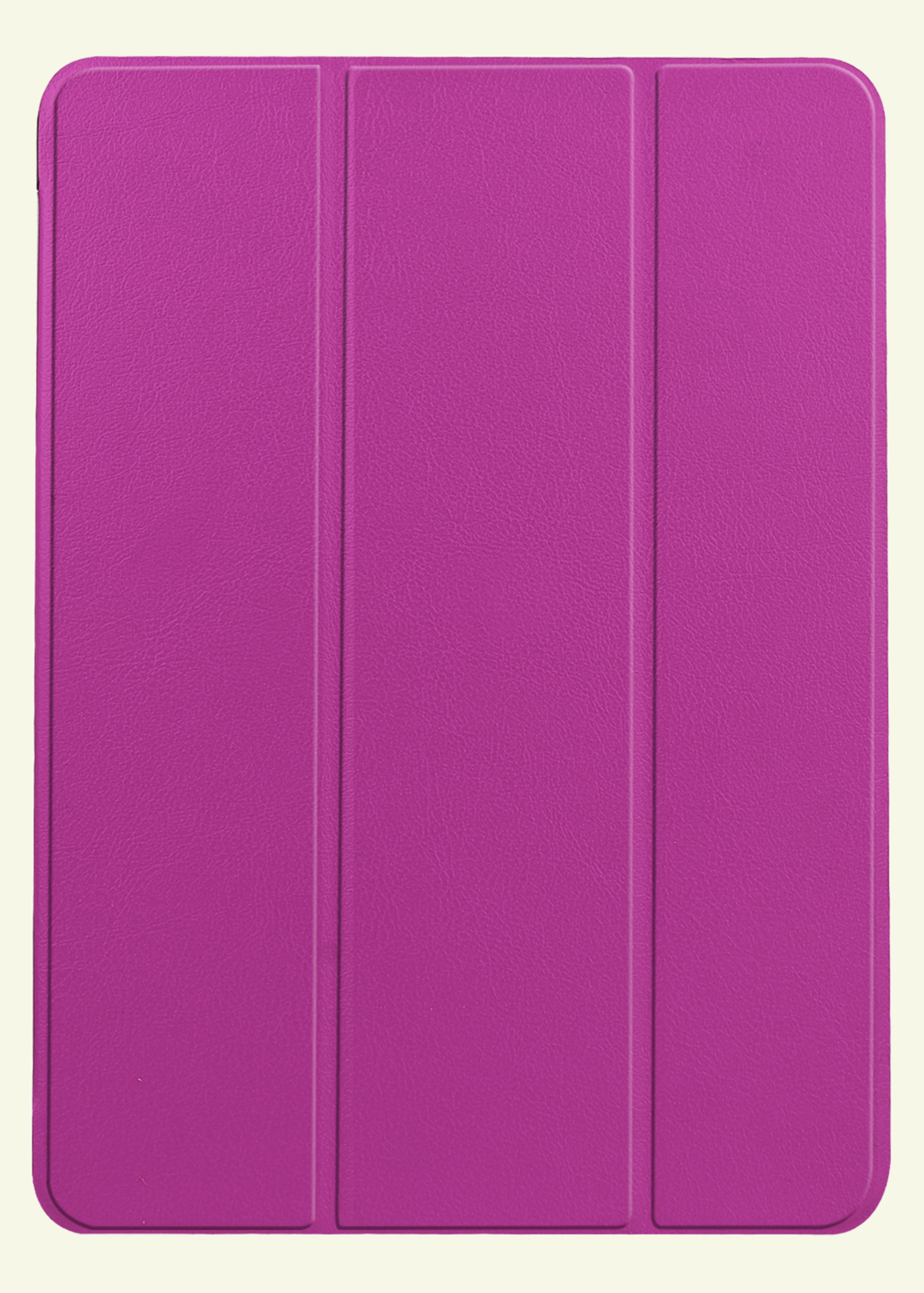 LUQ Hoes Geschikt voor iPad Air 6 (11 inch) Hoes Luxe Hoesje Book Case Met Screenprotector - Hoesje Geschikt voor iPad Air 2024 (11 inch) Hoes Cover - Paars