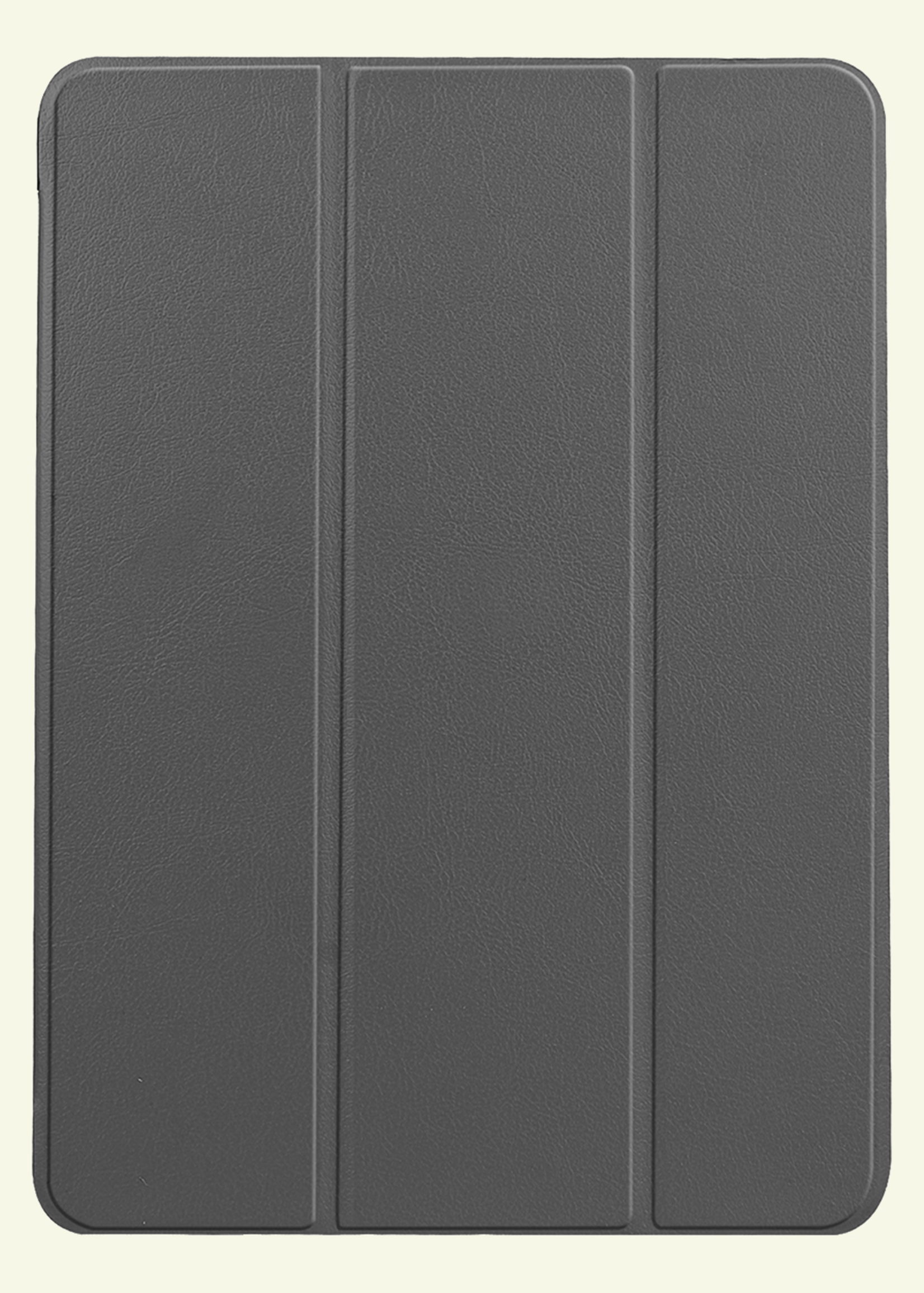 LUQ Hoes Geschikt voor iPad Air 6 (11 inch) Hoes Luxe Hoesje Case Met Uitsparing Geschikt voor Apple Pencil Met Screenprotector - Hoesje Geschikt voor iPad Air 2024 (11 inch) Hoes Cover - Grijs