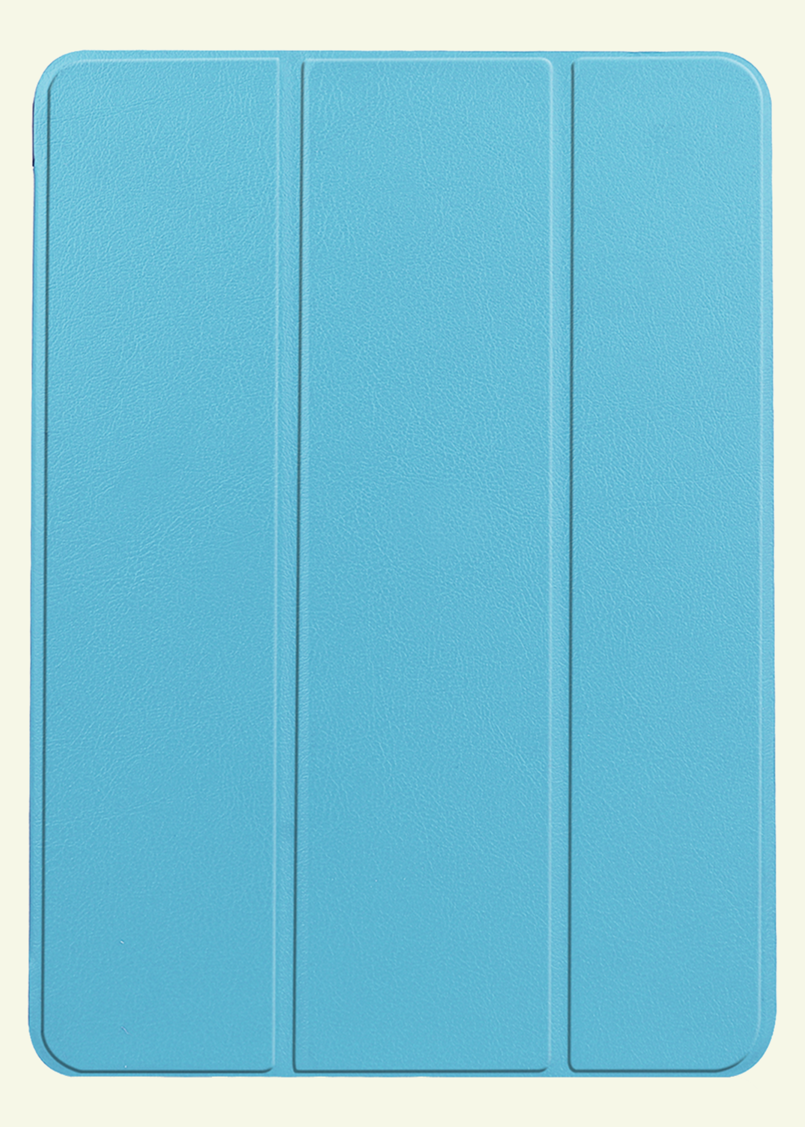 LUQ Hoes Geschikt voor iPad Air 6 (11 inch) Hoes Luxe Hoesje Case Met Uitsparing Geschikt voor Apple Pencil Met Screenprotector - Hoesje Geschikt voor iPad Air 2024 (11 inch) Hoes Cover - Lichtblauw