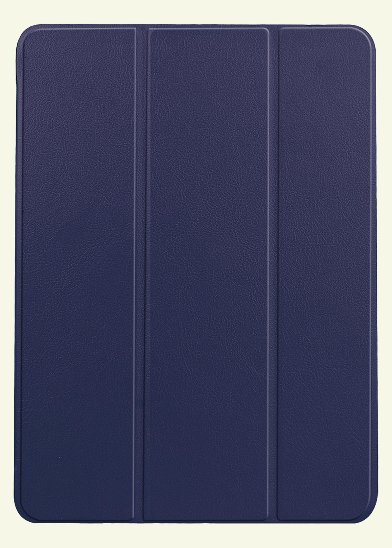 LUQ Hoes Geschikt voor iPad Air 6 (13 inch) Hoes Luxe Hoesje Case Met Uitsparing Geschikt voor Apple Pencil Met Screenprotector - Hoesje Geschikt voor iPad Air 2024 (13 inch) Hoes Cover - Donkerblauw