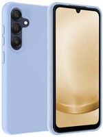 LUQ LUQ Samsung Galaxy A25 Hoesje Siliconen - Lichtblauw