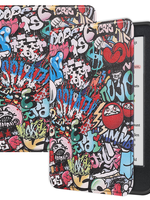 LUQ LUQ Kobo Clara Colour Hoesje - Graffity
