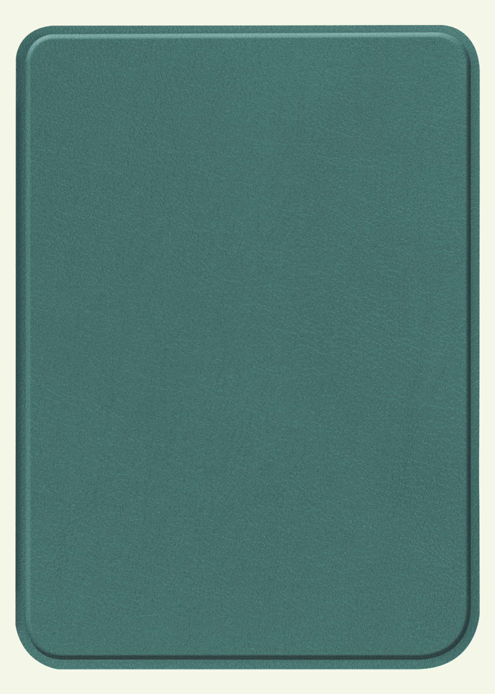 LUQ Hoesje Geschikt voor Kobo Clara BW Hoes Bescherm Hoesje Case Luxe Sleep Cover - Donkergroen