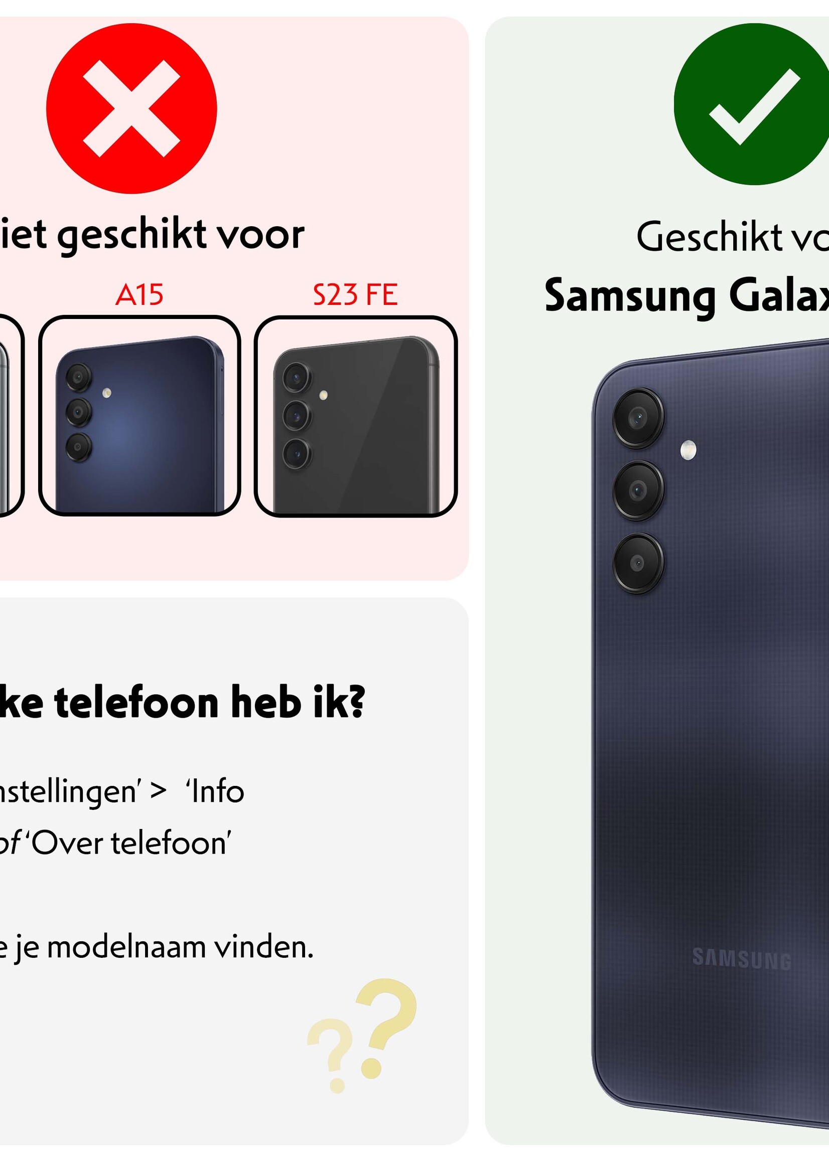 LUQ Hoesje Geschikt voor Samsung A25 Hoesje Siliconen Case - Hoes Geschikt voor Samsung Galaxy A25 Hoes Siliconen - Wit