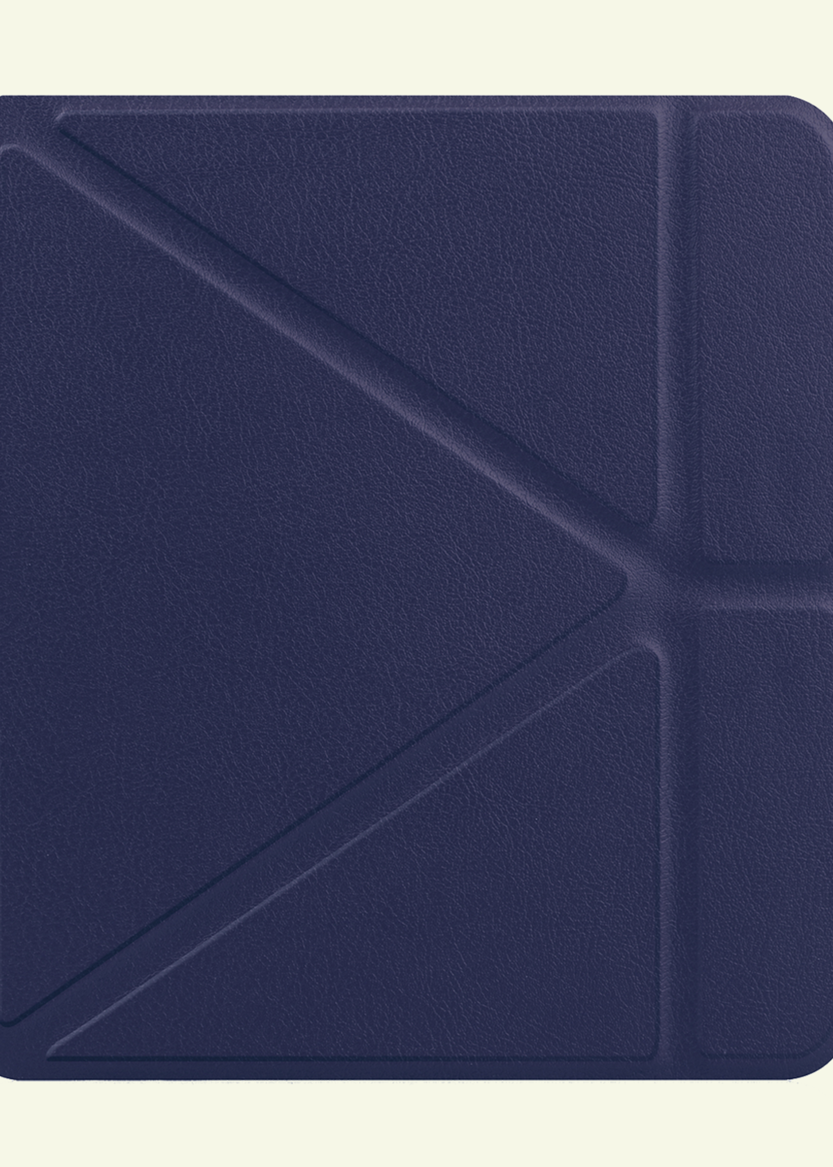 LUQ Hoesje Geschikt voor Kobo Libra Colour Hoes Bescherm Hoesje Case Trifold - Donkerblauw