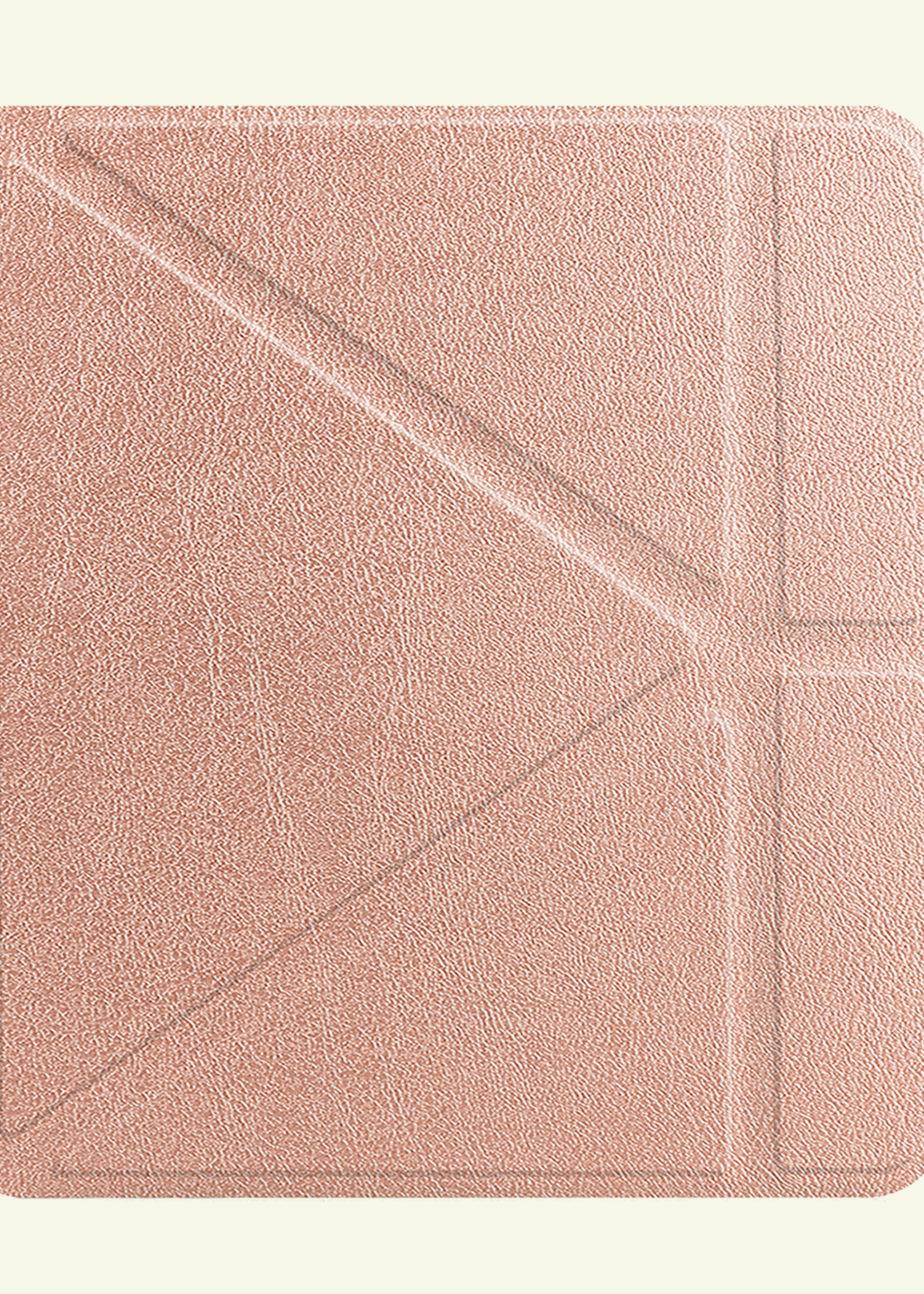 LUQ Hoesje Geschikt voor Kobo Libra Colour Hoes Bescherm Hoesje Case Trifold - Rosé Goud