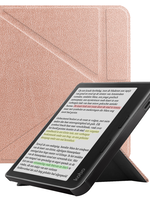 LUQ LUQ Kobo Libra Colour Hoesje Trifold - Rose Goud