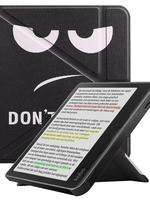 LUQ LUQ Kobo Libra Colour Hoesje Trifold - Don't Touch Me