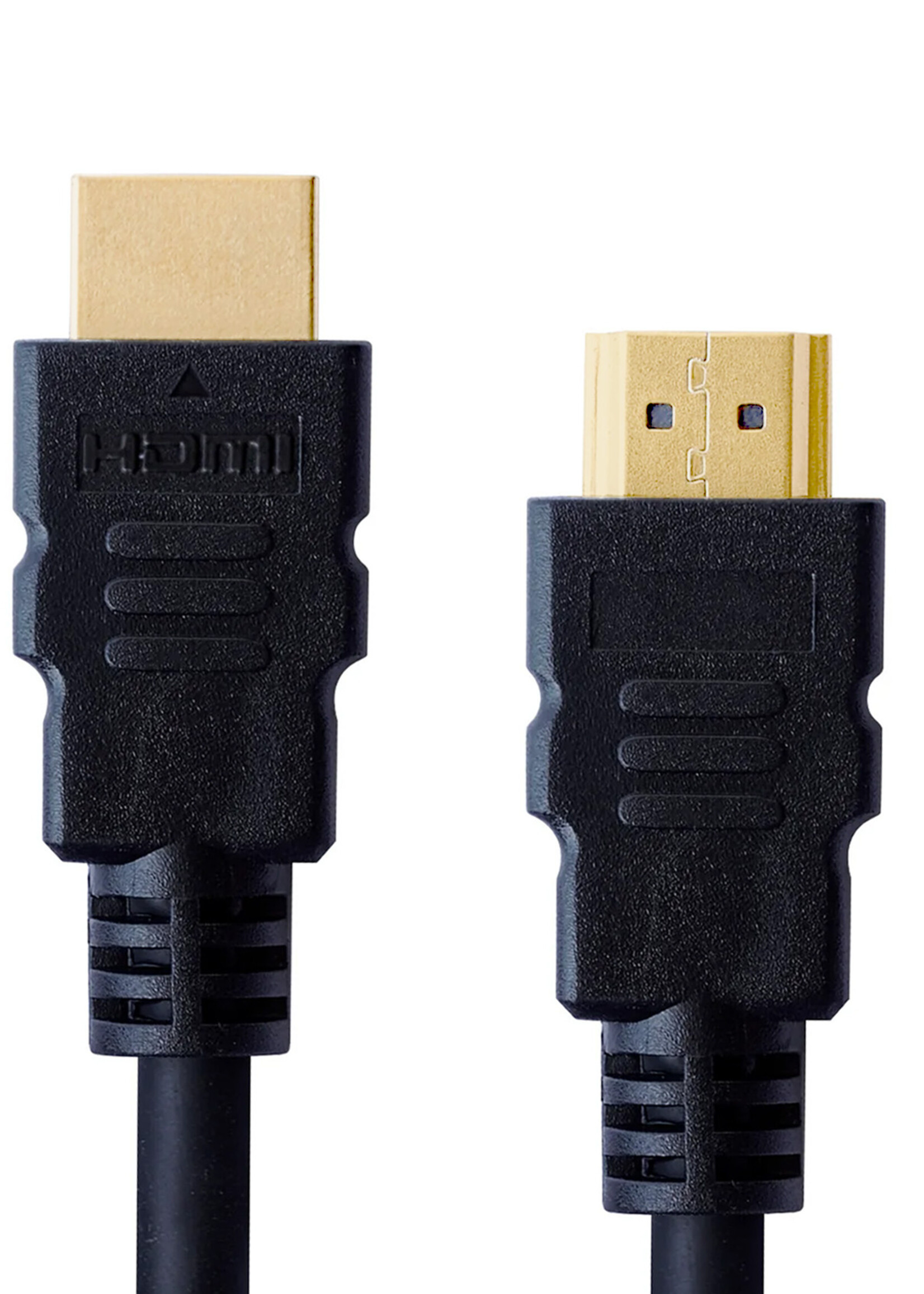 LUQ HDMI Kabel 1 Meter HDMI naar HDMI Kabel 4K Resolutie - HDMI-kabels 1080p HD Kwaliteit - Zwart