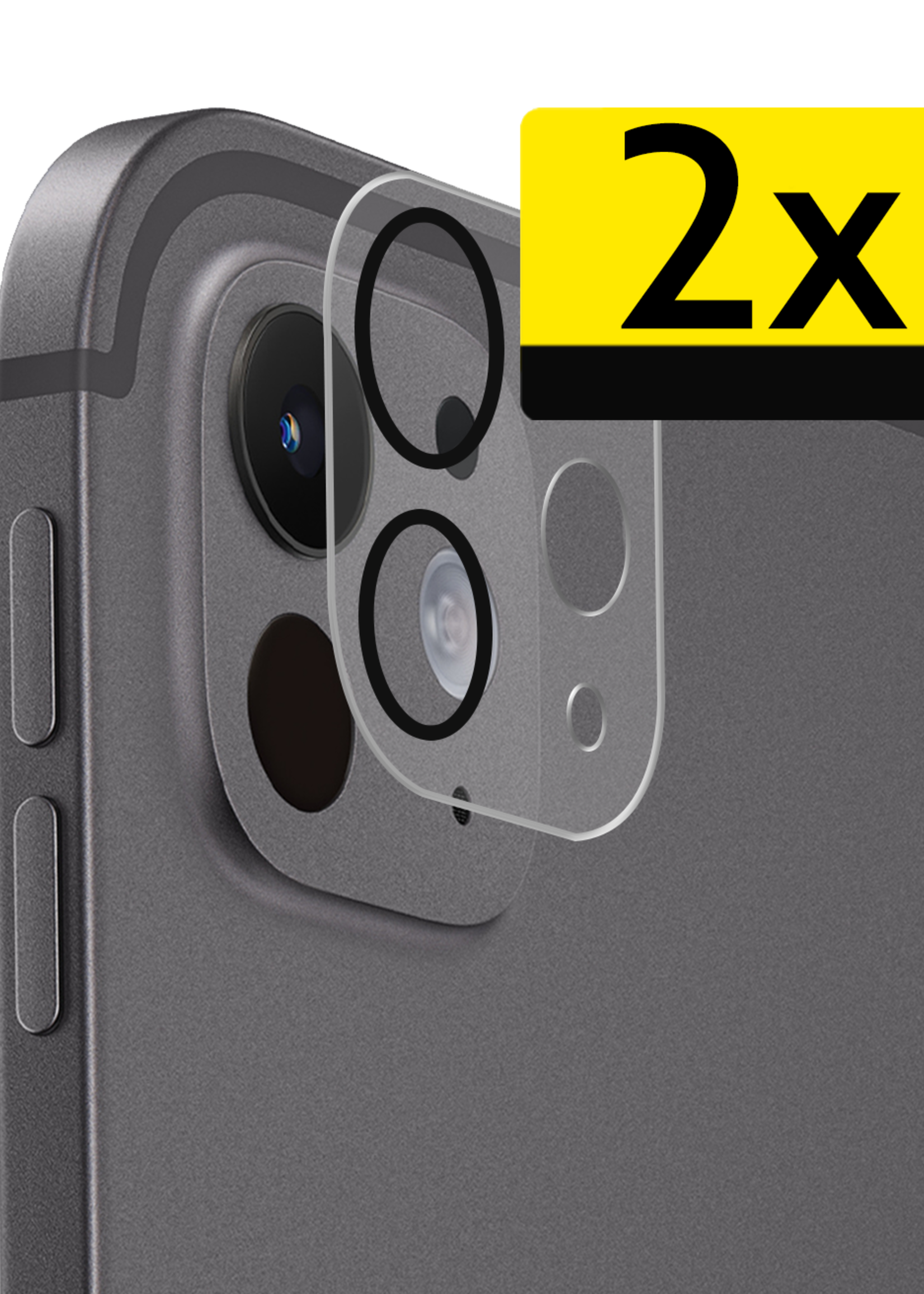 LUQ BTH iPad Pro 11 inch 2024 Camera Screenprotector - 2 PACK