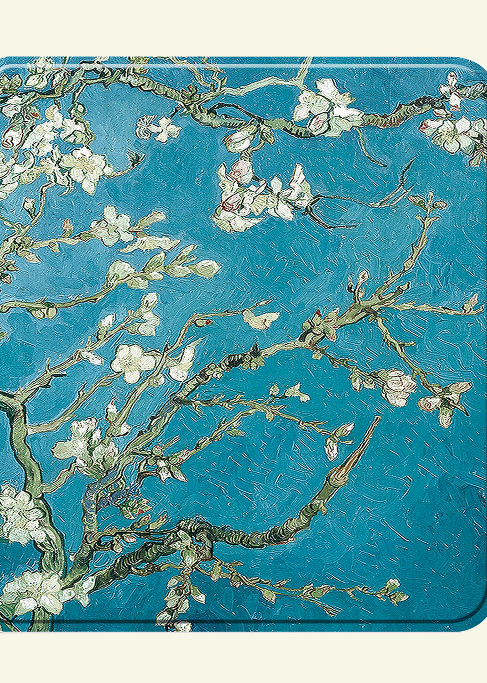 LUQ Hoesje Geschikt voor Kobo Libra Colour Hoes Bescherm Hoesje Case Luxe Sleep Cover - Bloesem