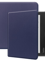LUQ LUQ Kobo Libra Colour Hoesje - Donkerblauw