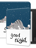 LUQ LUQ Kobo Libra Colour Hoesje - Kat