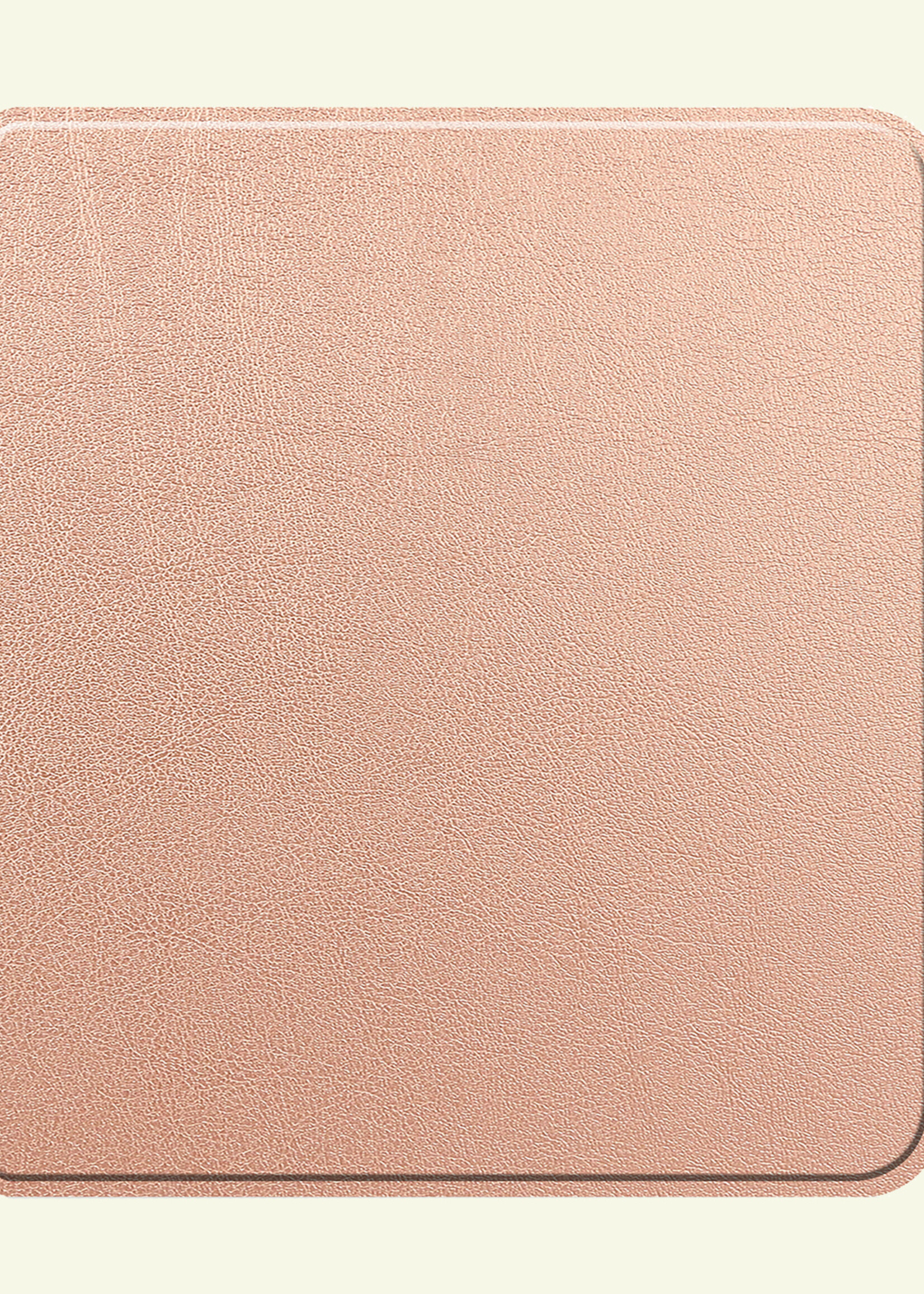 LUQ Hoesje Geschikt voor Kobo Libra Colour Hoes Bescherm Hoesje Case Luxe Sleep Cover - Rosé Goud