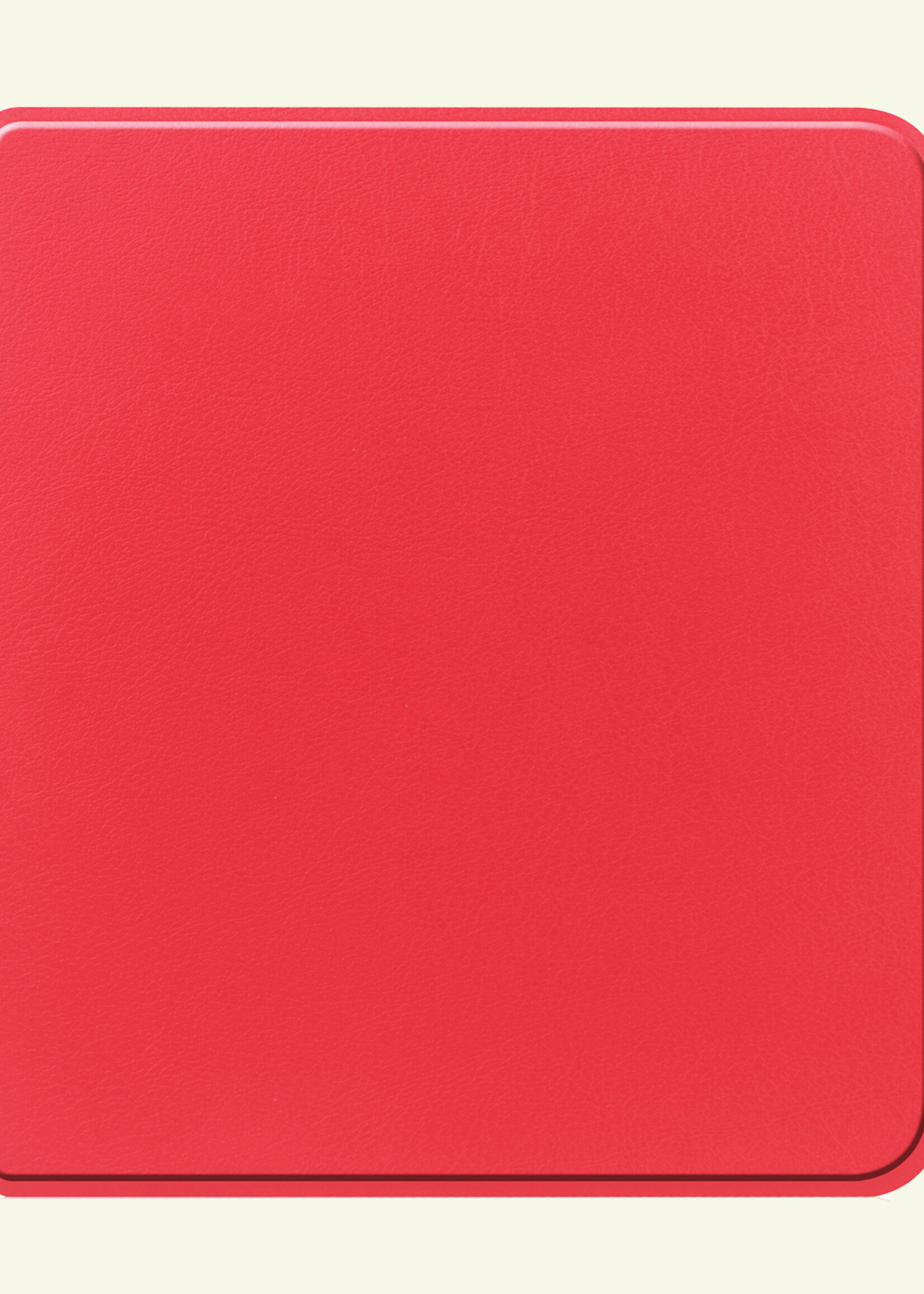 LUQ Hoesje Geschikt voor Kobo Libra Colour Hoes Bescherm Hoesje Case Luxe Sleep Cover - Rood