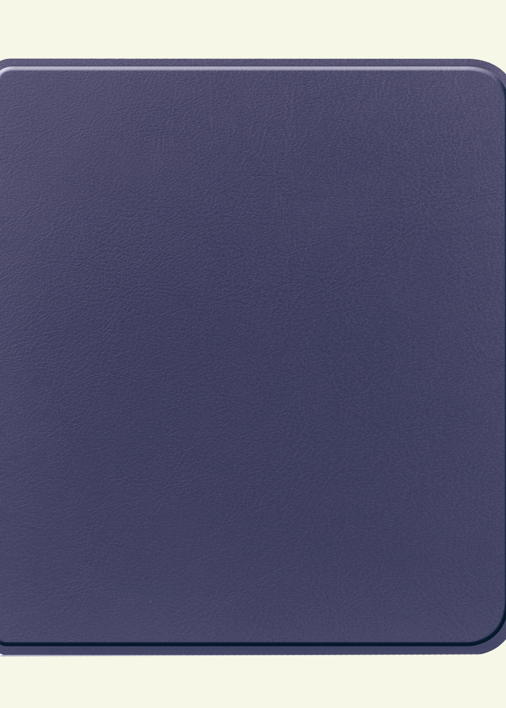 LUQ Hoesje Geschikt voor Kobo Libra Colour Hoes Bescherm Hoesje Case Luxe Sleep Cover Met Screenprotector - Donkerblauw