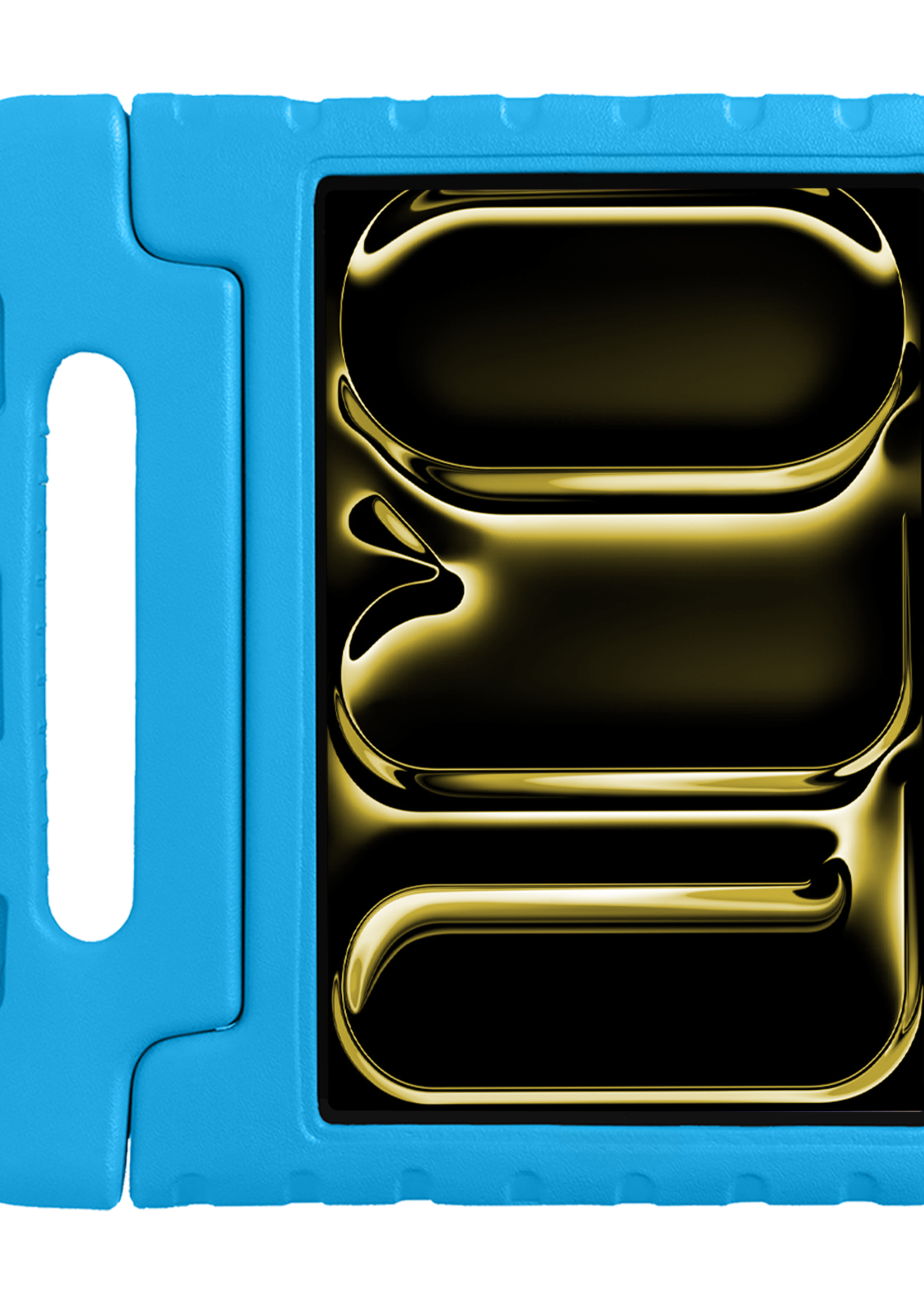 LUQ iPad Pro 11 inch 2024 Hoes Kinder Hoesje Kids Case Cover Kids Proof - iPad Pro 11 inch 2024 Kinder Hoes - Licht Blauw