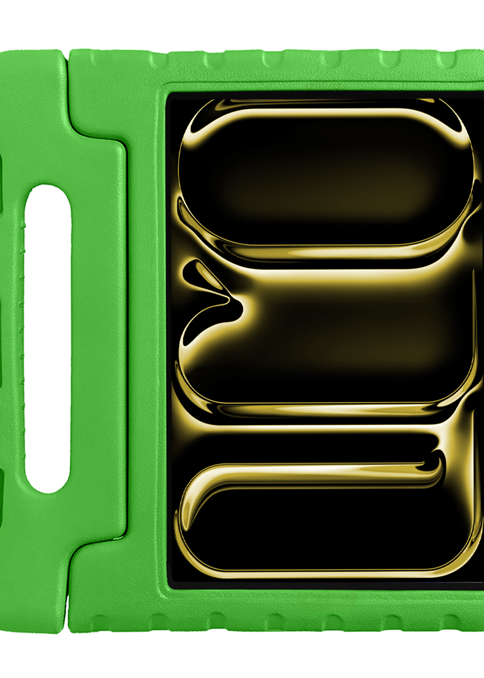 LUQ iPad Pro 11 inch 2024 Hoes Kinder Hoesje Kids Case Cover Kids Proof - iPad Pro 11 inch 2024 Kinder Hoes - Groen