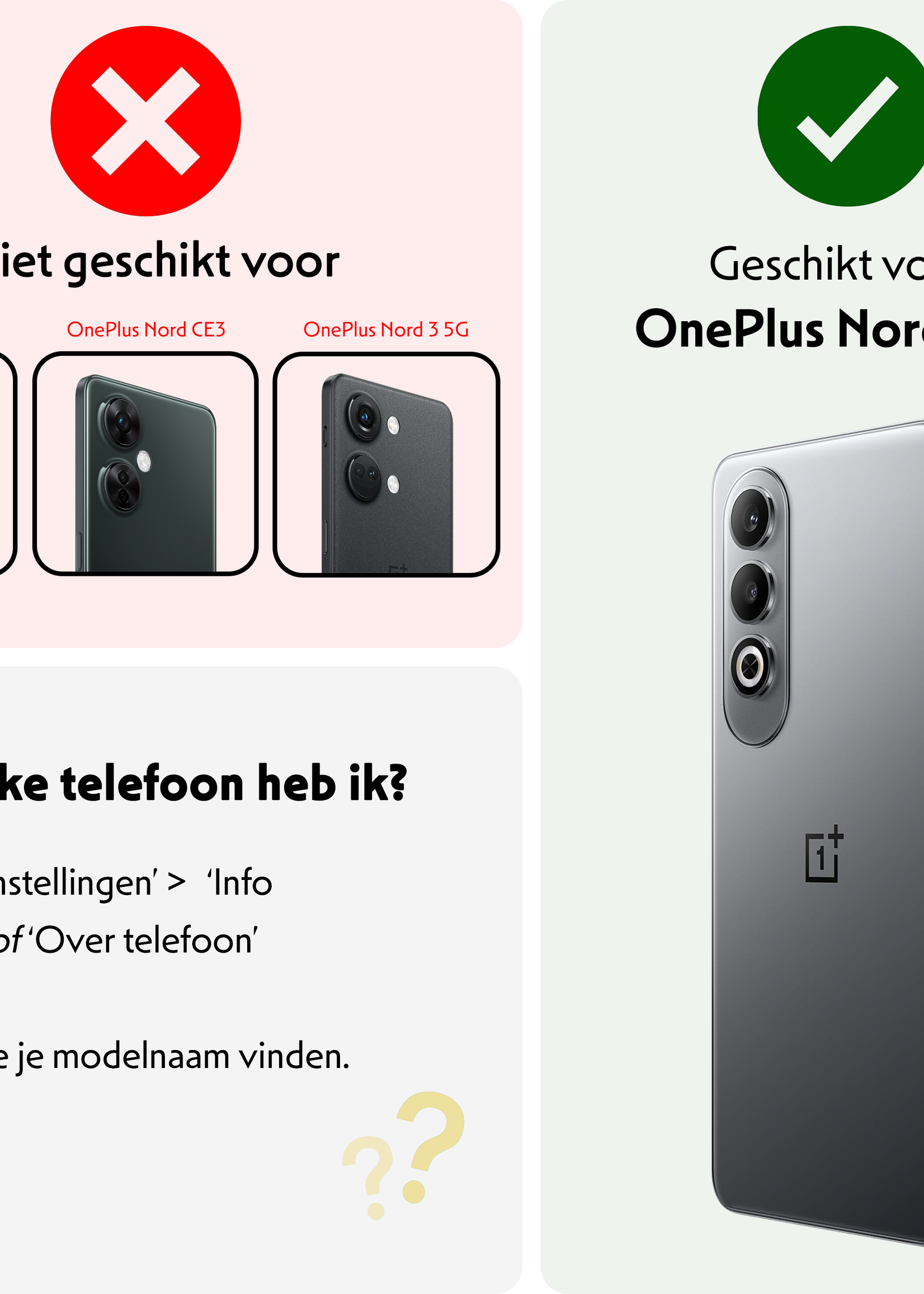 LUQ Hoesje Geschikt voor OnePlus Nord CE4 Hoesje Book Case Hoes Portemonnee Cover Walletcase Met 2x Screenprotector - Hoes Geschikt voor OnePlus Nord CE4 Hoes Bookcase Hoesje - Rosé goud