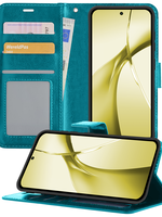 LUQ LUQ OnePlus Nord CE4 Hoesje Bookcase - Turquoise
