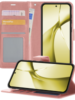 LUQ LUQ OnePlus Nord CE4 Hoesje Bookcase - Rose Goud
