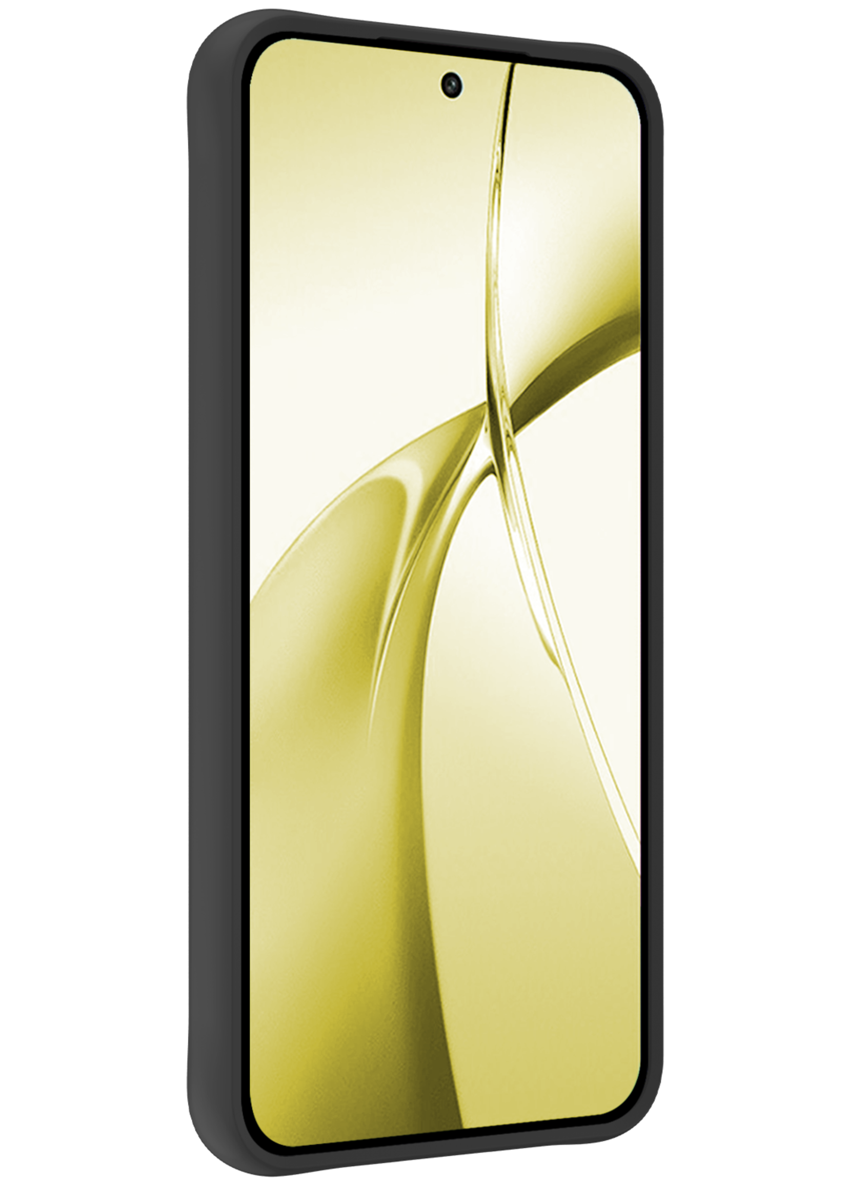 LUQ Hoesje Geschikt voor OnePlus Nord CE4 Hoesje Siliconen Case Hoes Met 2x Screenprotector - Hoes Geschikt voor OnePlus Nord CE4 Hoes Cover Case - Zwart