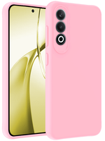 LUQ LUQ OnePlus Nord CE4 Hoesje Siliconen - Lichtroze