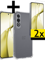 LUQ LUQ OnePlus Nord CE4 Hoesje Shockproof Met 2x Screenprotector