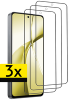 LUQ LUQ OnePlus Nord CE4 Screenprotector Glas  Full Cover - 3 PACK
