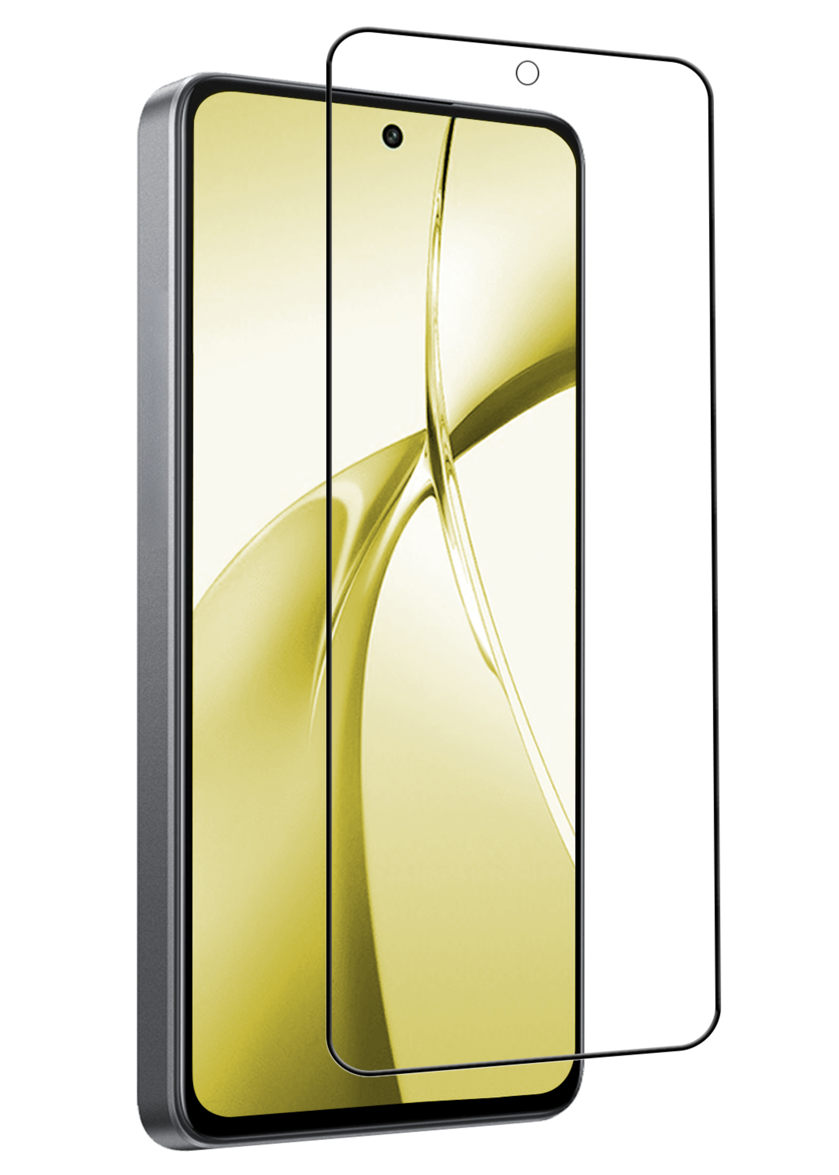 LUQ Screenprotector Geschikt voor OnePlus Nord CE4 Screenprotector Glas Gehard Tempered Glass Full Cover - Screenprotector Geschikt voor OnePlus Nord CE4 Screen Protector Screen Cover