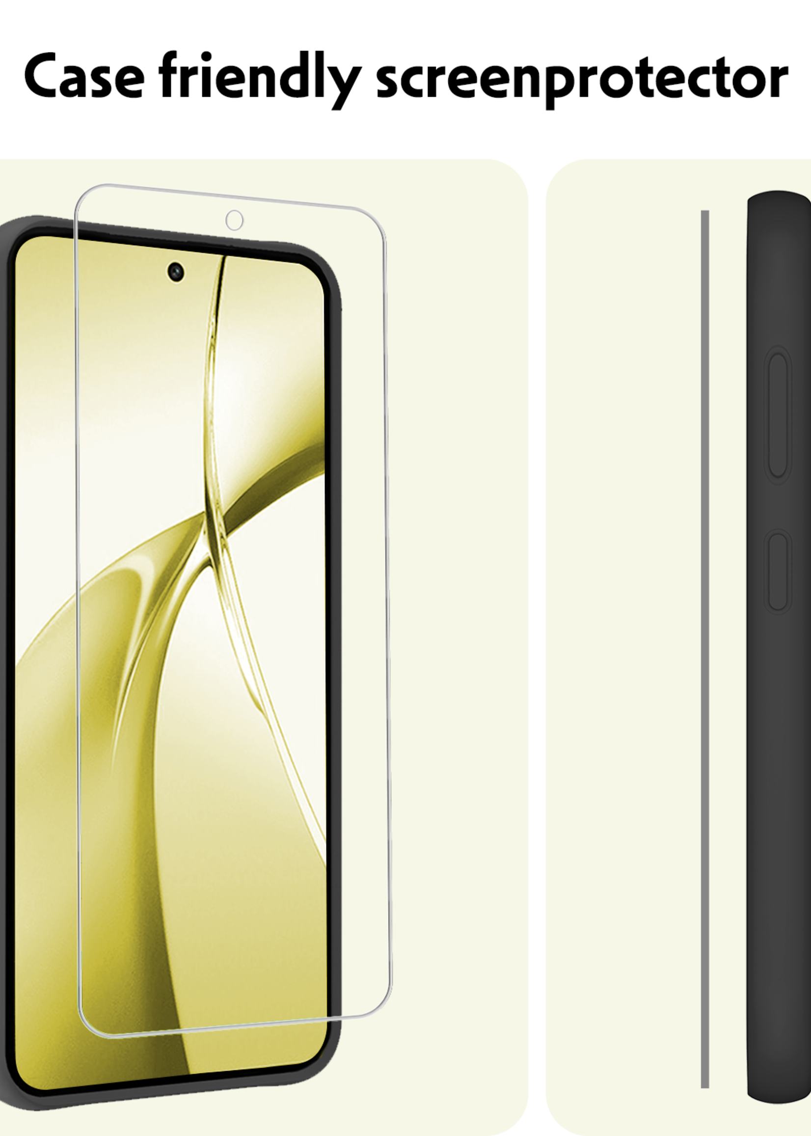 LUQ Screenprotector Geschikt voor OnePlus Nord CE4 Screenprotector Glas Gehard Tempered Glass - Screenprotector Geschikt voor OnePlus Nord CE4 Screen Protector Screen Cover - 2 PACK