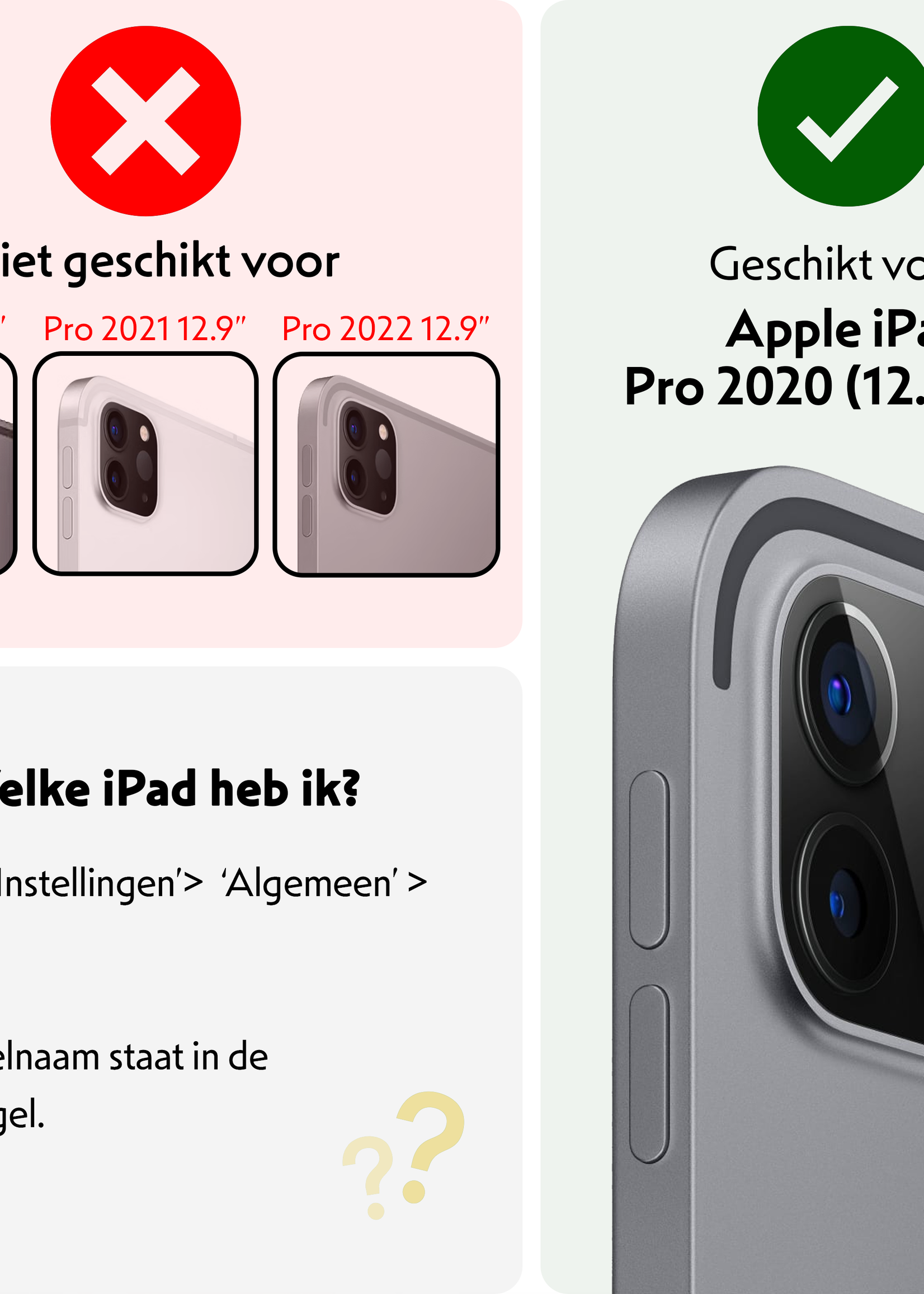 LUQ iPad Pro 12,9 inch 2020 Hoes Kinder Hoesje Kids Case Cover Kids Proof Met 2x Screenprotector - iPad Pro 12,9 inch 2020 Kinder Hoes - Groen