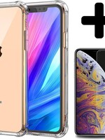 LUQ LUQ iPhone 11 Pro Max Hoesje Shockproof Met Screenprotector