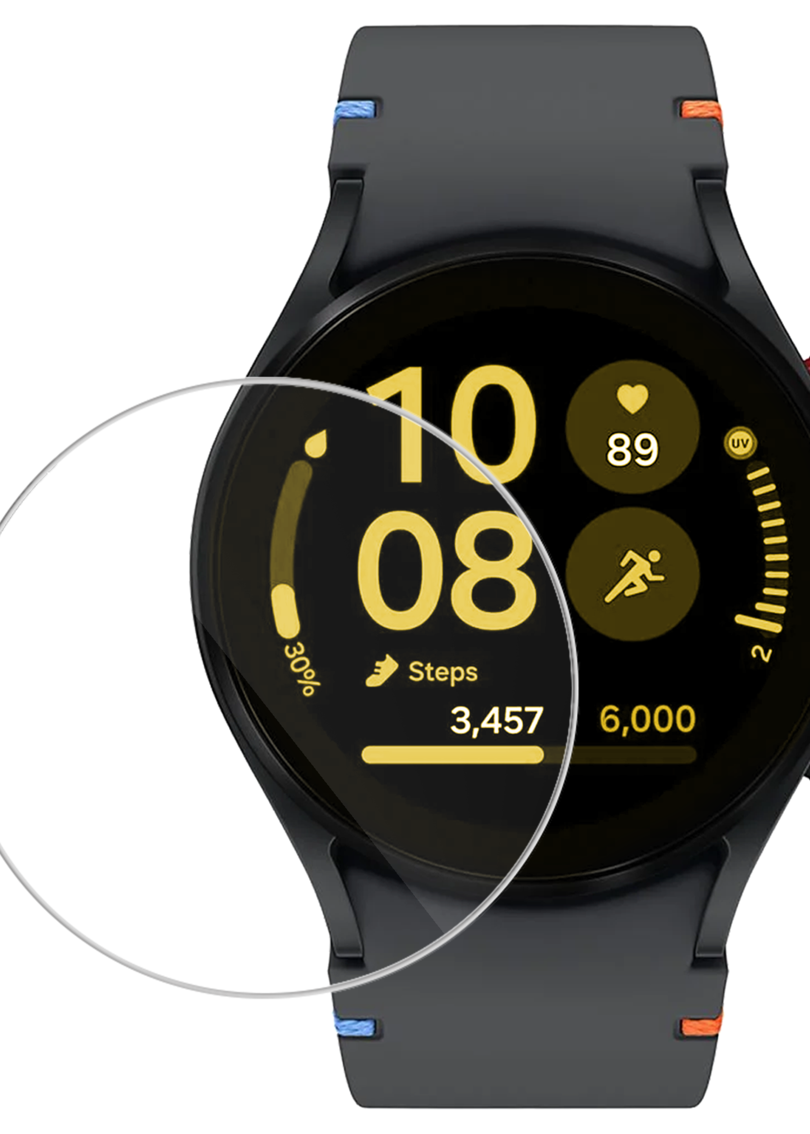 LUQ Screenprotector Geschikt voor Samsung Watch FE 40 mm Screenprotector Glas Gehard Screen Cover - Screen Protector Geschikt voor Samsung Galaxy Watch FE (40 mm) Screenprotector Tempered Glass