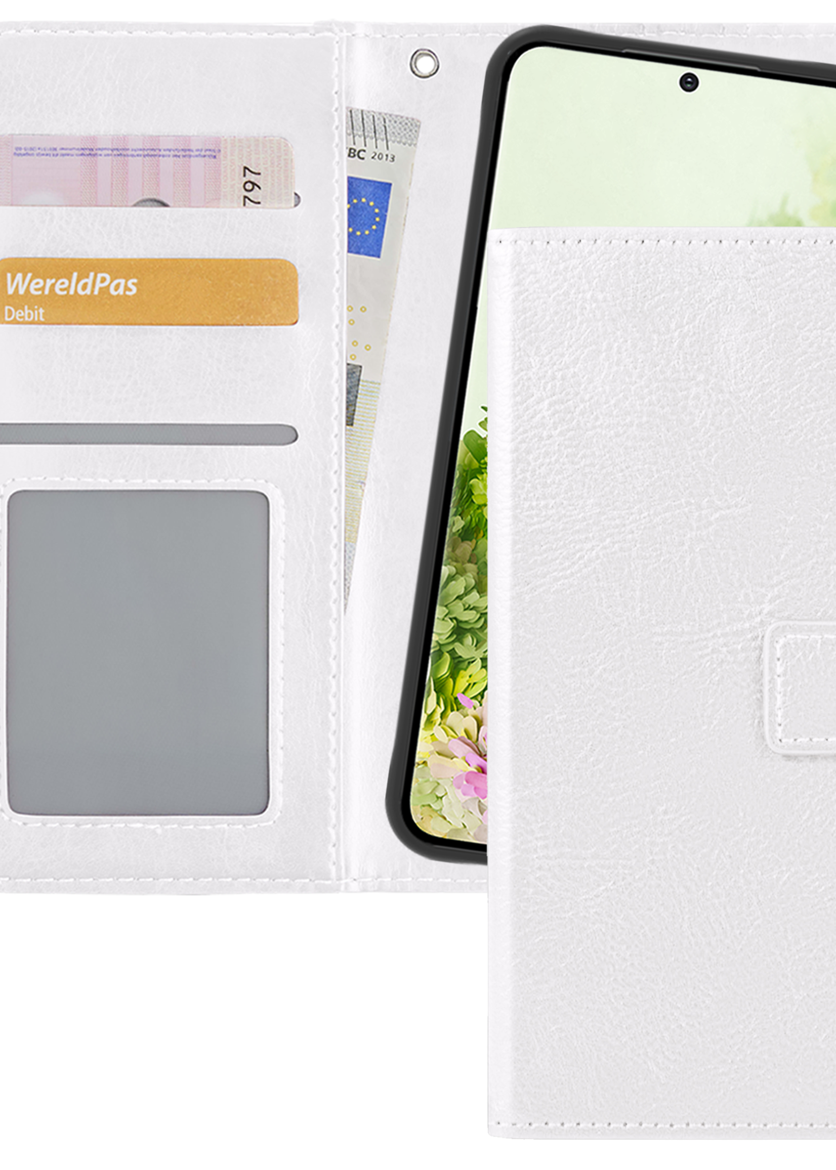 LUQ Hoesje Geschikt voor <model> Hoesje Case Uitneembare Bookcase 2-in-1 Hoes - Hoes Geschikt voor <model2> Hoes Wallet Case Met Pasjeshouder Hoesje - <color>