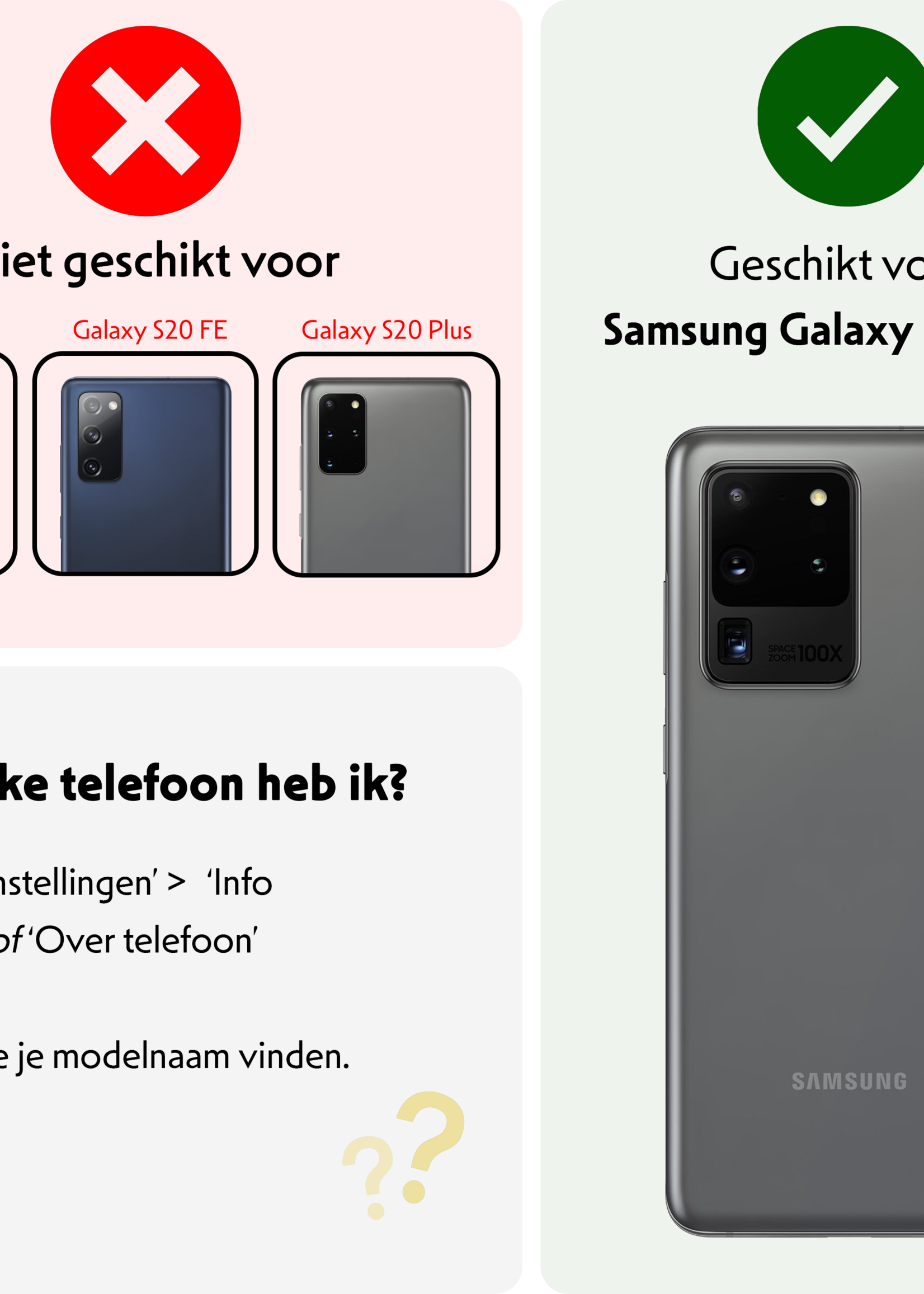 LUQ Hoesje Geschikt voor <model> Hoesje Case Uitneembare Bookcase 2-in-1 Hoes Met Screenprotector - Hoes Geschikt voor <model2> Hoes Wallet Case Met Pasjeshouder Hoesje - <color>