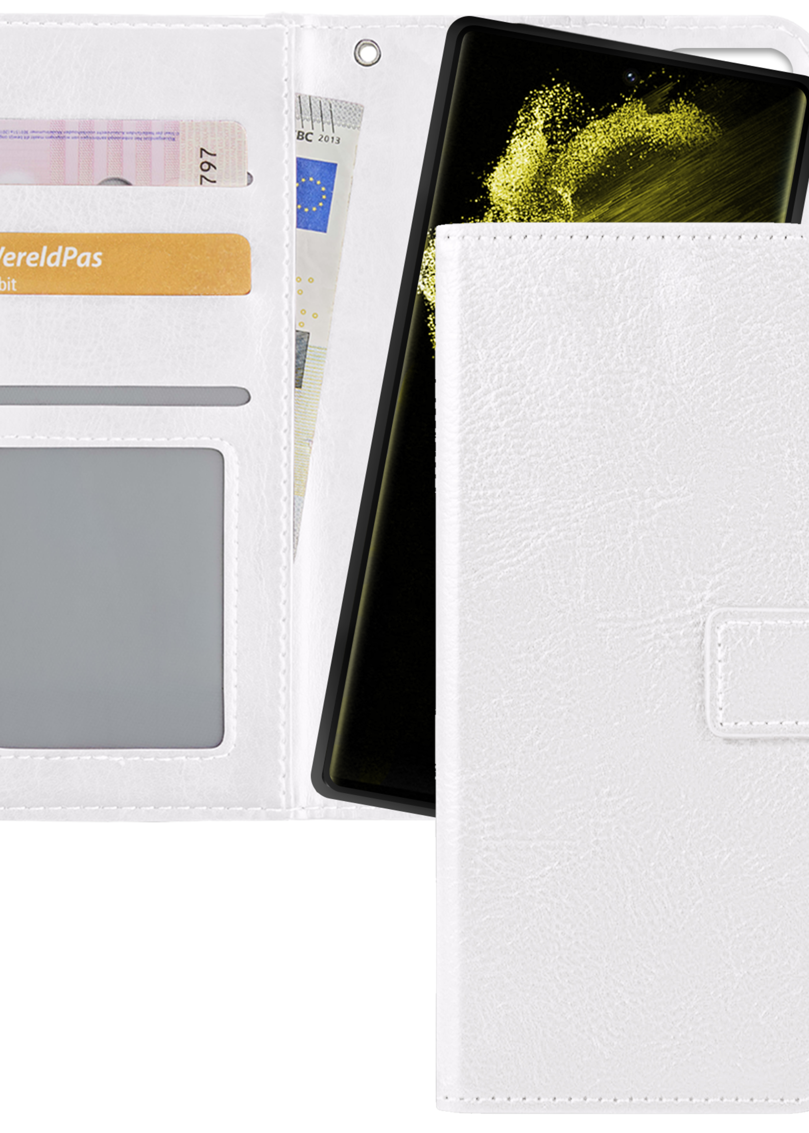 LUQ Hoesje Geschikt voor <model> Hoesje Case Uitneembare Bookcase 2-in-1 Hoes - Hoes Geschikt voor <model2> Hoes Wallet Case Met Pasjeshouder Hoesje - <color>