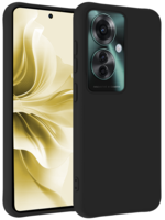 LUQ LUQ Oppo Reno11 F Hoesje Siliconen - Zwart