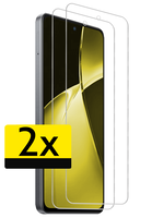 LUQ LUQ OnePlus Nord CE4 Lite Screenprotector Glas - 2 PACK