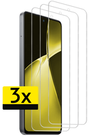 LUQ LUQ OnePlus Nord CE4 Lite Screenprotector Glas - 3 PACK
